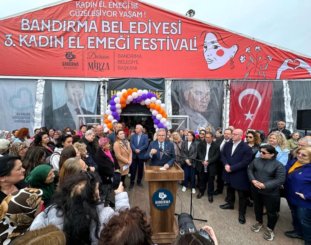 Bu festival başka! Bandırma Kadın El Emeği Festivali başladı
