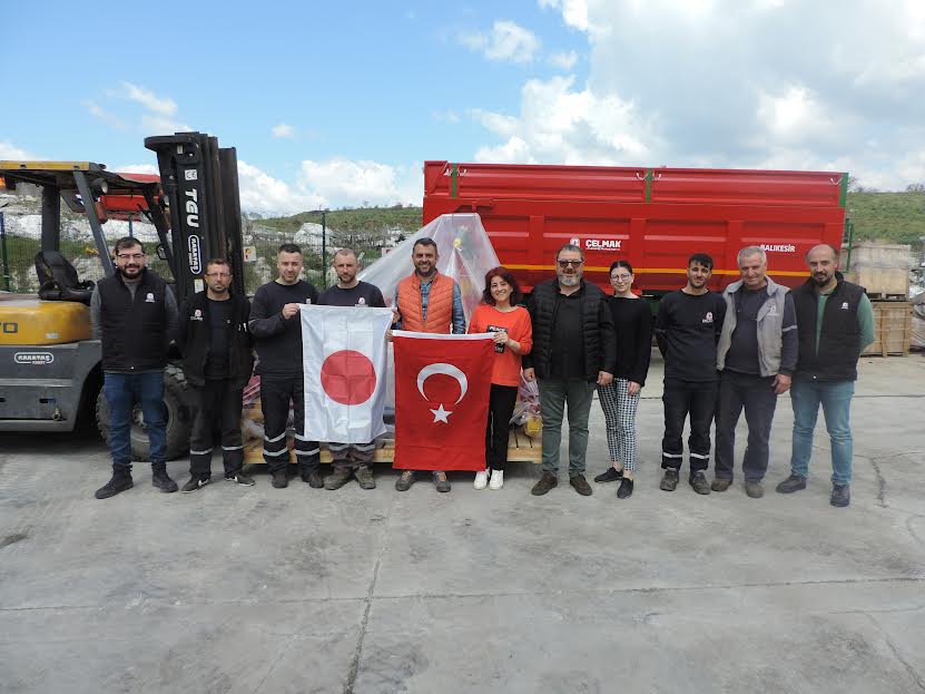 ÇELMAK’TAN JAPONYA’YA BALIKESİR SANAYİ ÜRÜNÜ 
