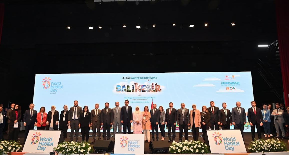 BALIKESİR, DÜNYA HABİTAT GÜNÜ'NE EV SAHİPLİĞİ YAPTI