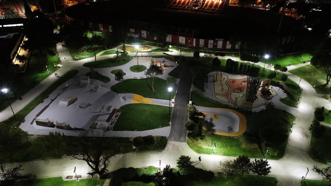 BÜYÜKŞEHİR'DEN GENÇLERE SKATEPARK