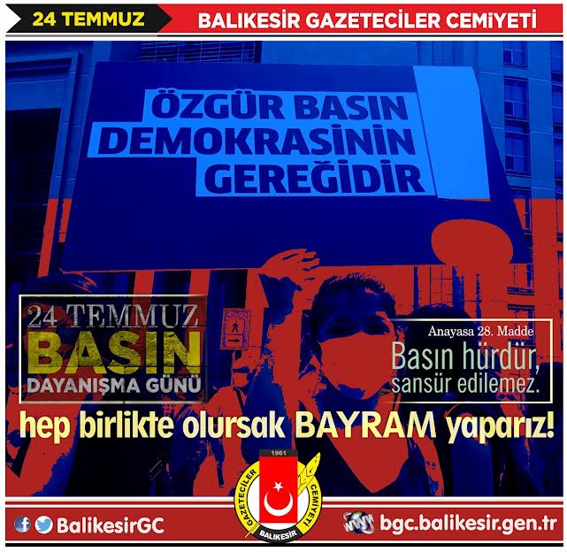 ANADOLU'DA SANSÜR YOK, OTOSANSÜR İÇİN MESLEK YASASI ŞART