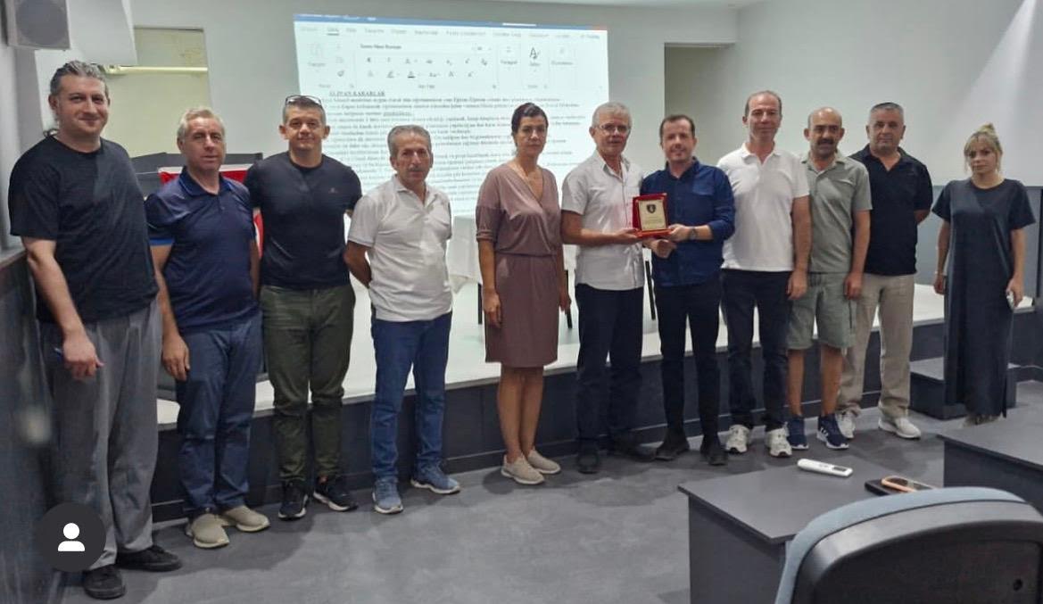 AYVALIK’TA DENİZCİLİK LİSESİNE ISO 9001 KALİTE BELGESİ