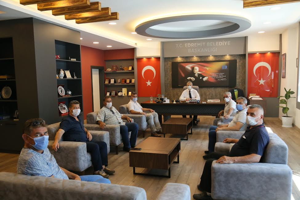  BAŞKAN ARSLAN MUHTARLARLA BİR ARAYA GELDİ