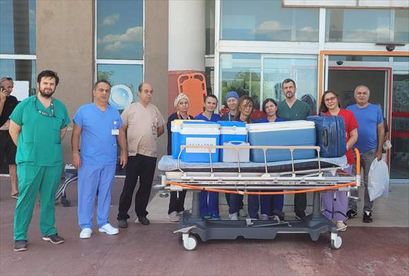 Balıkesir'de ölen kadının organları 5 hastaya umut oldu