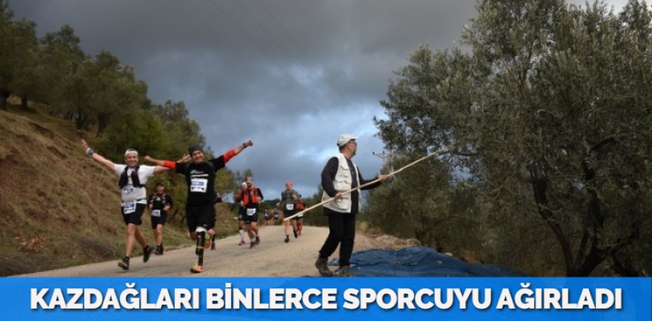 KAZDAĞLARI BİNLERCE SPORCUYU AĞIRLADI