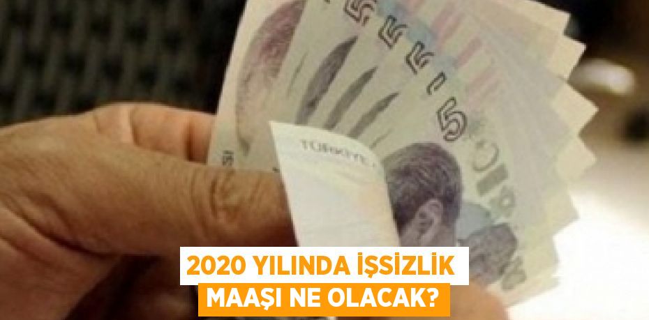 2020 yılında işsizlik maaşı ne olacak?