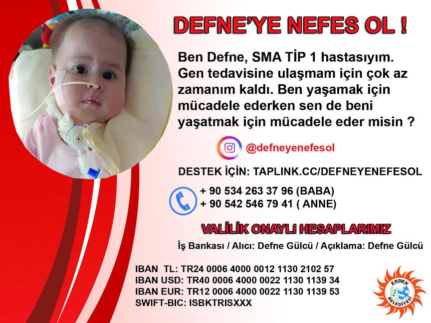 Erdek Belediyesi’nden “Defne Bebek” çağrısı!