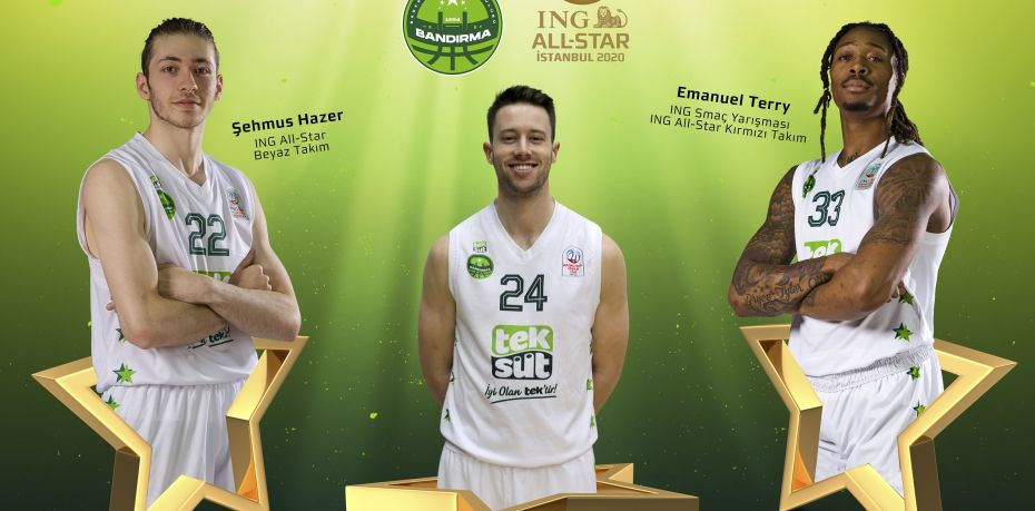 TEKSÜT BANDIRMA BK’NIN YILDIZLARI ING ALL-STAR’DA