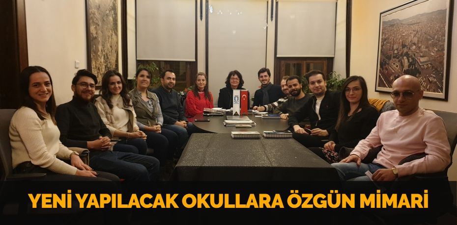 YENİ YAPILACAK OKULLARA ÖZGÜN MİMARİ