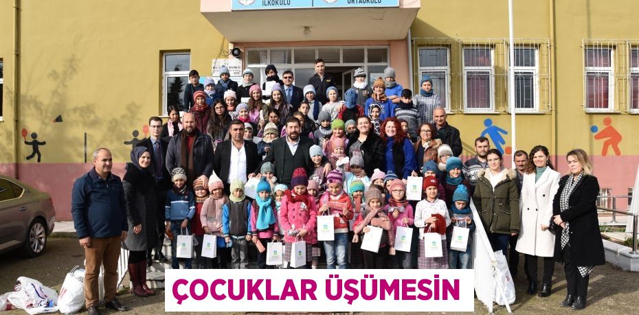 ÇOCUKLAR ÜŞÜMESİN