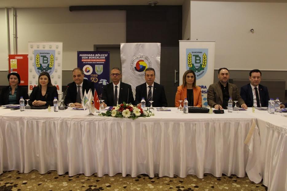 MARMARA ODA VE  BORSALARI BANDIRMA'DA BULUŞTU
