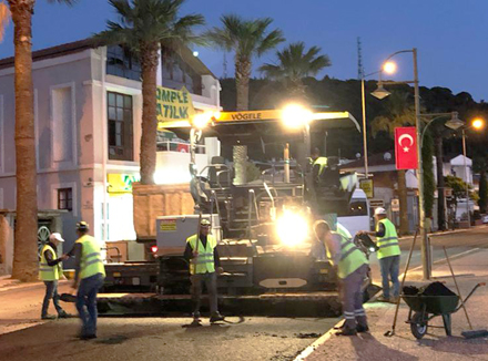 Ayvalık’ta Gece Mesaisi