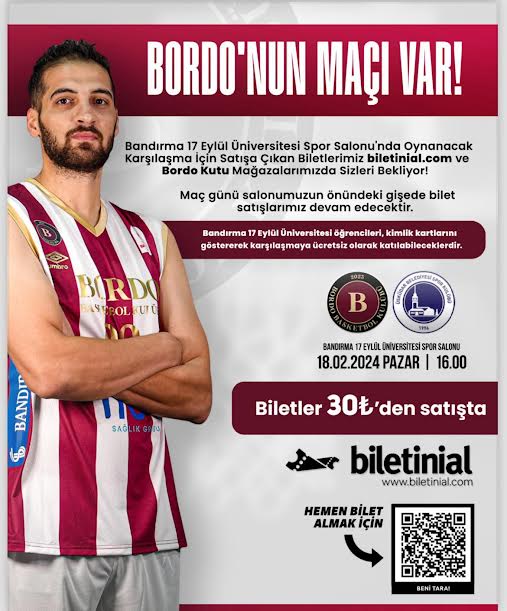 Bordo Basket’in önemli maçı