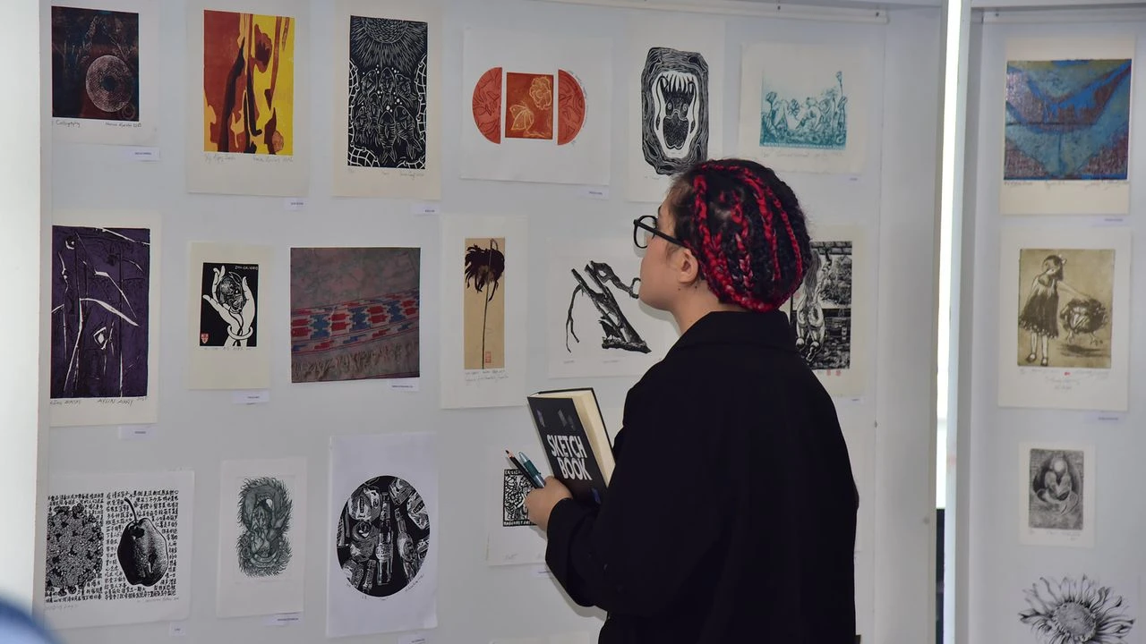 BAÜN'de Uluslararası sergi