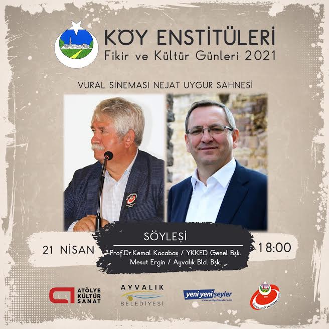 KÖY ENSTİTÜLERİ FİKİR VE KÜLTÜR GÜNLERİ AYVALIK’TA BAŞLIYOR!