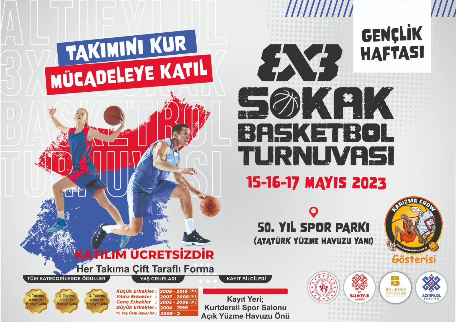 BASKETBOL TUTKUSU SOKAĞA TAŞINIYOR