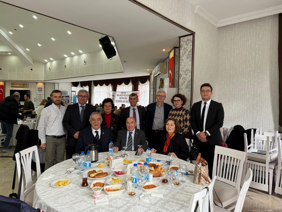 Ankara’da yaşayan Balıkesirliler geleneksel kahvaltıda buluştu