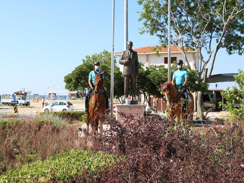 AYVALIK'TA ATLI DEVRİYE