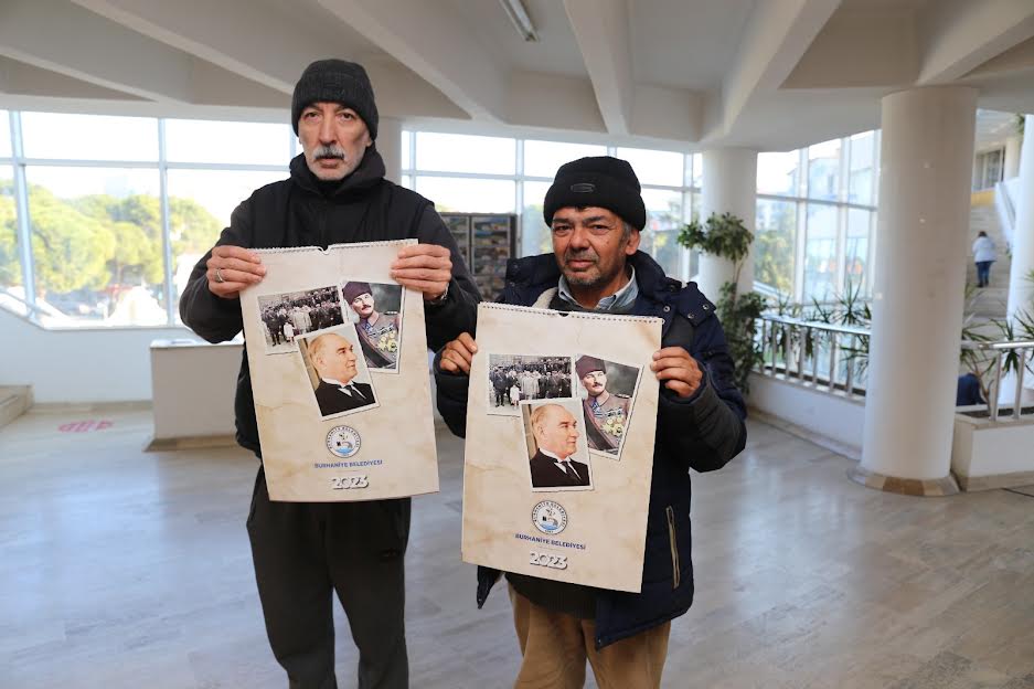BURHANİYE BELEDİYESİ'NDEN ANLAMLI YILBAŞI HEDİYESİ
