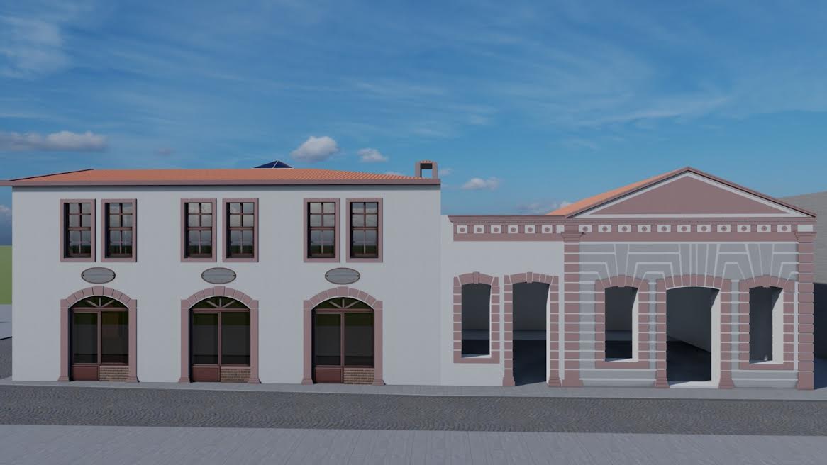 CUNDA (ALİBEY) ADASI’NA HİZMET BİNASI