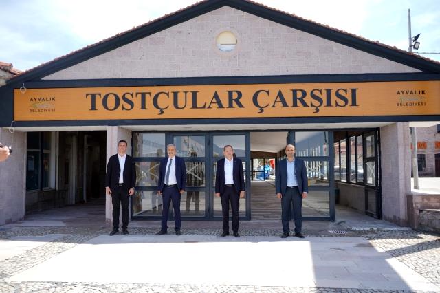 Ayvalık'ta Tostçular Çarşısı'na yeni vizyon