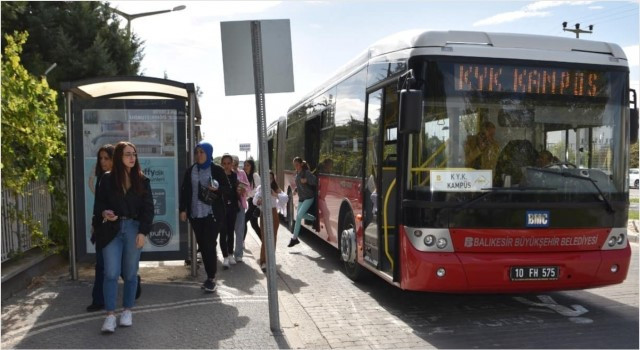 Bayram süresince Balıkesir’de toplu taşıma ücretsiz