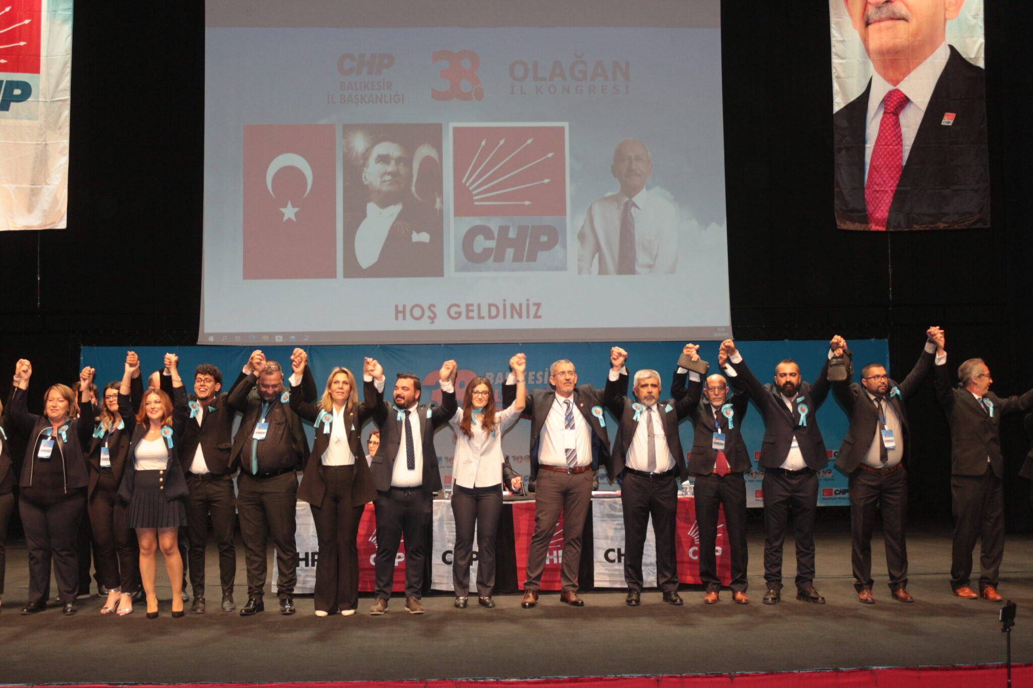 CHP, ERDEN KÖYBAŞI İLE YOLA DEVAM DEDİ