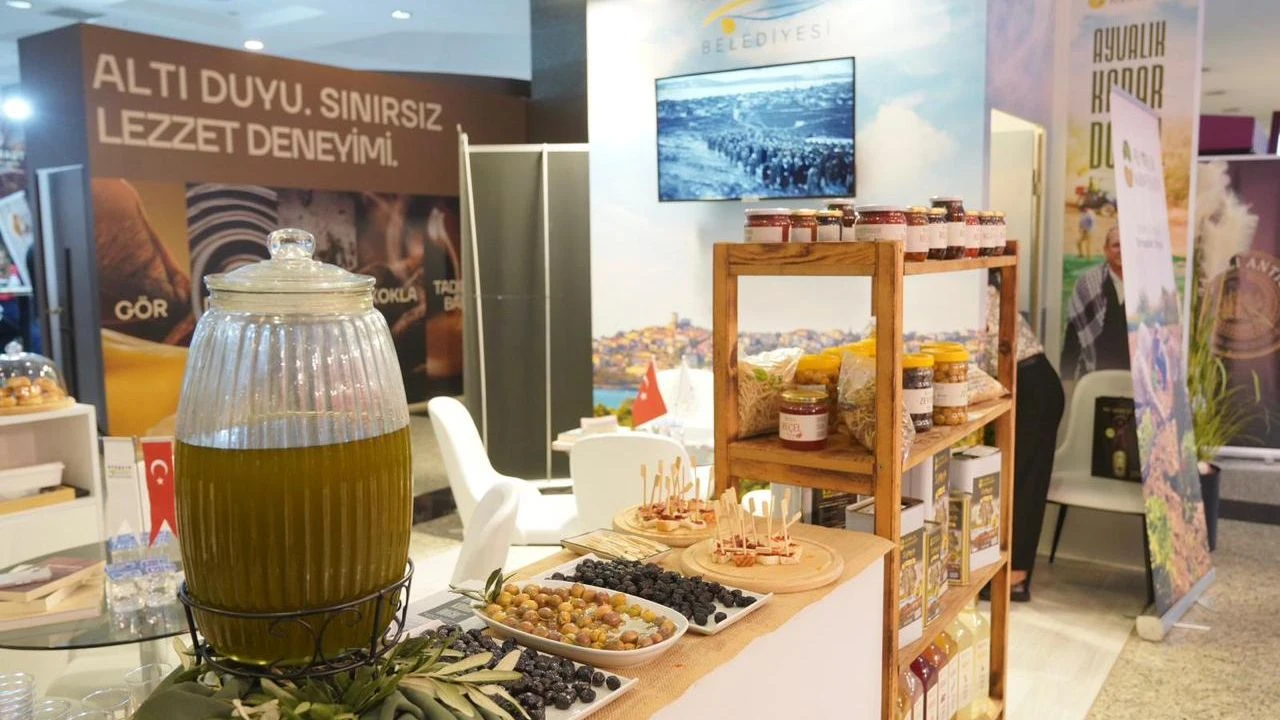 Ayvalık zeytinyağı ve gastronomi lezzetleriyle Gastromasa'da parladı